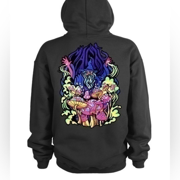 Zumiez Other - NWT A-Lab Magic Fungi Black Hoodie